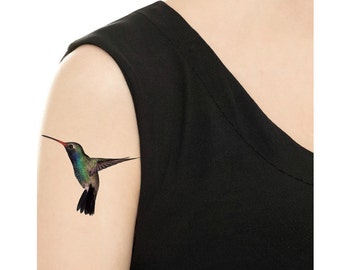 Tatouage temporaire - Colibri / Tattoo Flash