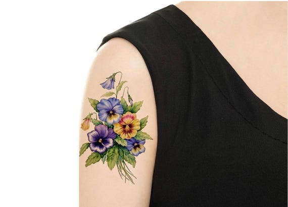 Tatuaje temporal Vintage FloralTattoo Varios patrones y - Etsy España Tatuaje temporal Vintage FloralTattoo Varios patrones y - Etsy España