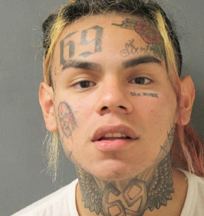 Tekashi69 Face and Neck Temporary Tattoo / 6ix9inetattoos / - Etsy Singapore