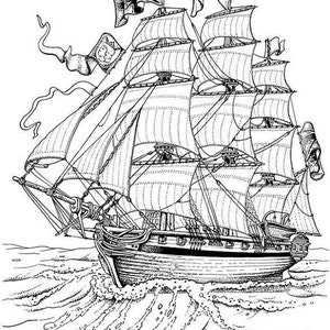 Temporary Tattoo - Vintage Ship - Various Patterns / Tattoo Flash - Etsy