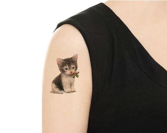 Temporary Tattoo -  Vintage Floral - Various Patterns and Sizes / Tattoo Flash