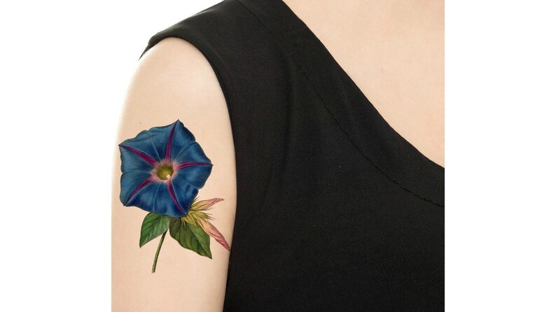 Temporary Tattoo Vintage Flower Various Patterns and Sizes / Tattoo Flash PICTURE 2