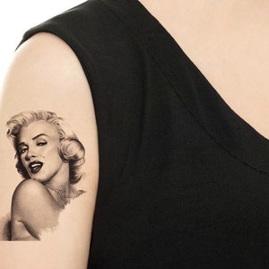 Tatuaje temporal - Monroe / Tattoo Flash