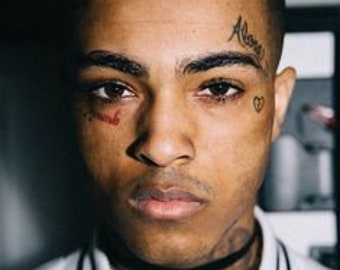 XXXTentacion Temporary Tattoos Set / XXXTentacion Face Tattoos / XXXTentacion Art / XXXTentacion Halloween Costume / XXXTentacion Cosplay