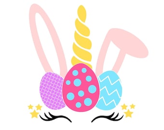 Download Easter Unicorn Svg Etsy
