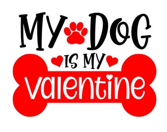 Download Dog Valentine Svg Etsy