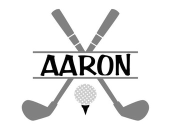 Download Golf Monogram Svg Etsy