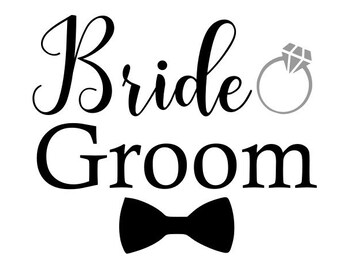 Download Bride Groom Svg Etsy