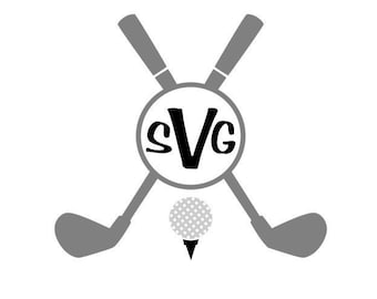 Download Golf Monogram Svg Etsy