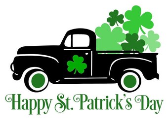 Free Free 165 Truck With Shamrocks Svg SVG PNG EPS DXF File