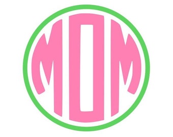 Mom Circle Svg - Etsy