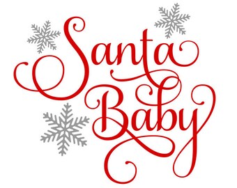 Download Santa Baby Svg Etsy