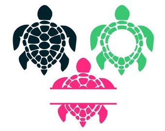 Turtle Svg Etsy