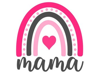 Download Rainbow Mama Svg Etsy