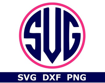 Download Custom Monogram Svg Etsy