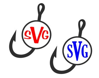 Free Free 109 Fishing Hook Svg Monogram SVG PNG EPS DXF File