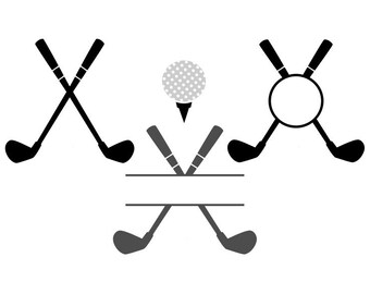 Download Golf Silhouettes Svg Etsy