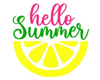 Download Hello Summer Svg Etsy
