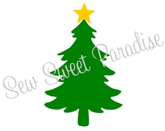 Download Christmas Tree Dxf Etsy