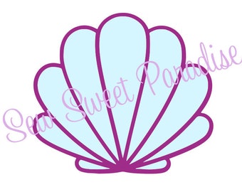Download Mermaid Shell Svg Etsy