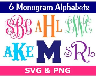 Download Monogram Svg Etsy