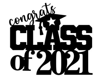 Download Grad Cake Topper Svg Etsy