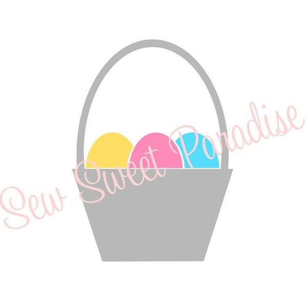 Easter SVG, Easter Eggs PNG, Easter Basket SVG, Digital Download, Cut File, Sublimation, Clip Art (includes svg/png/dxf file formats)