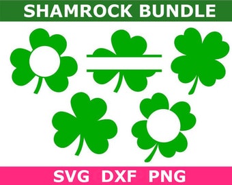 Download Shamrock Monogram Svg Etsy