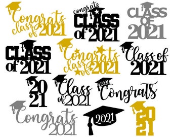 Download Grad Cake Topper Svg Etsy