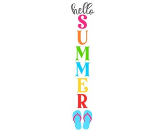 Download Vertical Summer Svg Etsy