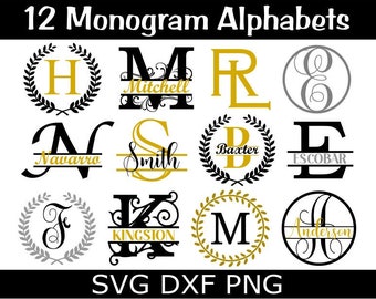 Download Svg Files For Cricut Monogram Etsy Yellowimages Mockups