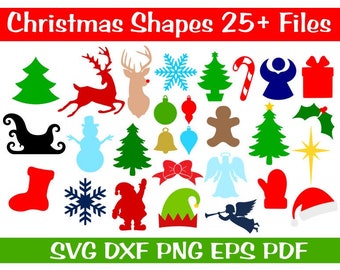 Download Tree Shapes Svg Etsy