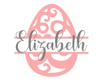 Download Easter Monogram Svg Etsy