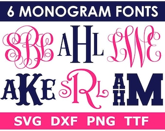 Download Monogram Svg Etsy