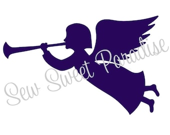 Christmas Angel Svg - Etsy UK