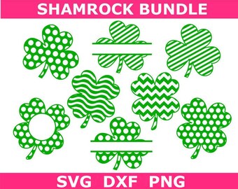 Download Shamrock Monogram Svg Etsy
