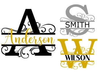 Download Monogram Svg Etsy
