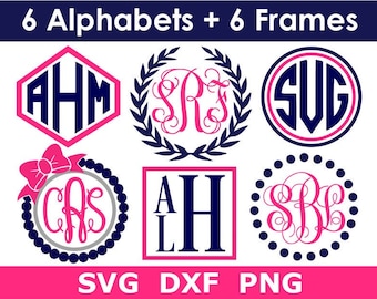 Download Monogram Svg Etsy