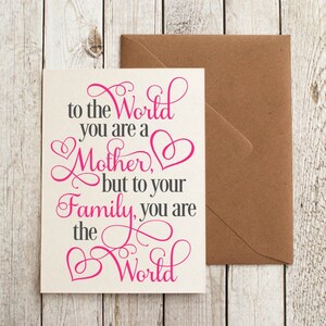 Happy Mother's Day SVG, You Are the World SVG, Instant Download, Cut ...