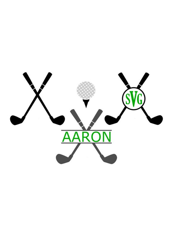 Download Golf Svg Files Digital Download For Cricut Silhouette Etsy