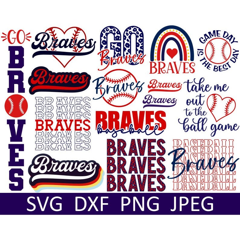 Braves Mascot SVG, Atlanta Braves Baseball SVG, Braves logo Svg 