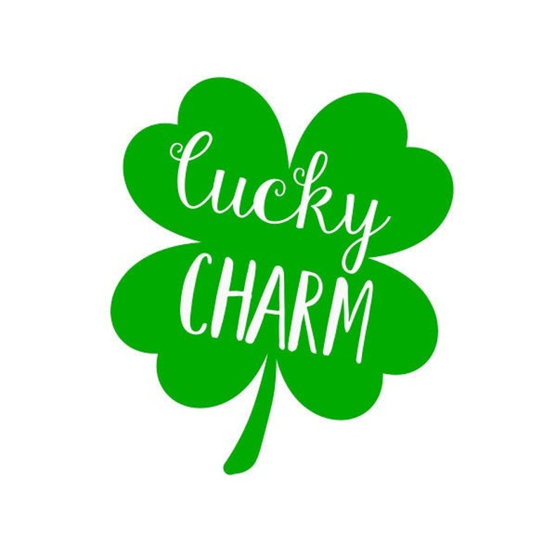 Download Shamrock SVG File Lucky Charm Digital Download for Cricut and | Etsy