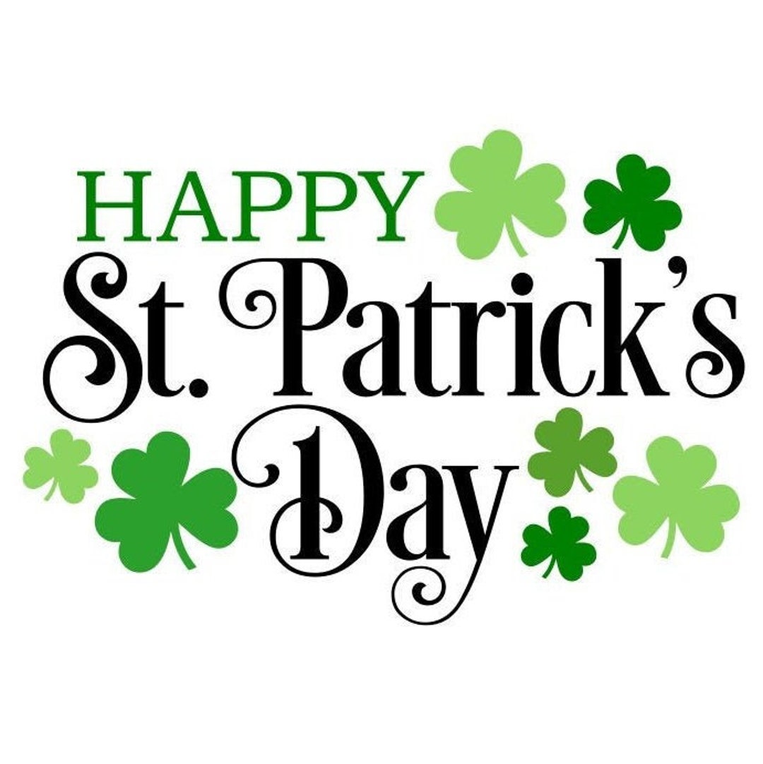 Happy St Patricks Day SVG, Lucky SVG, Shamrock SVG, Digital Download, Cut File, Sublimation, Clip Art includes Svg/png/dxf File Formats - Etsy