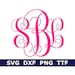 Monogram SVG + TTF Alphabet, Fancy Monogram, School Monogram, Digital Download, Cut Files, 52 svg/png/dxf files + installable TTF file 