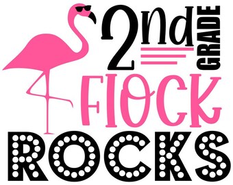 2nd Grade Rocks - Etsy