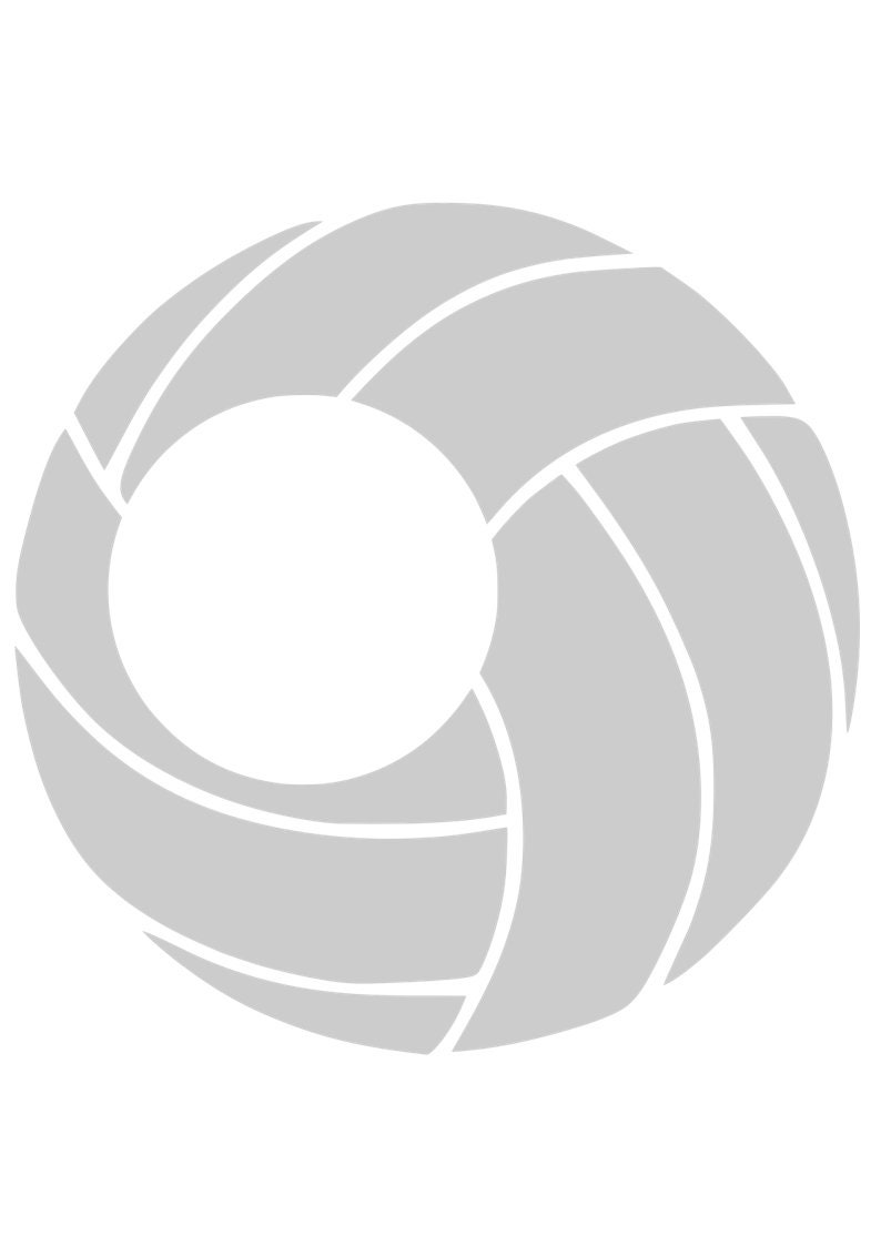 Download Volleyball Monogram SVG File Monogram Frame Digital ...