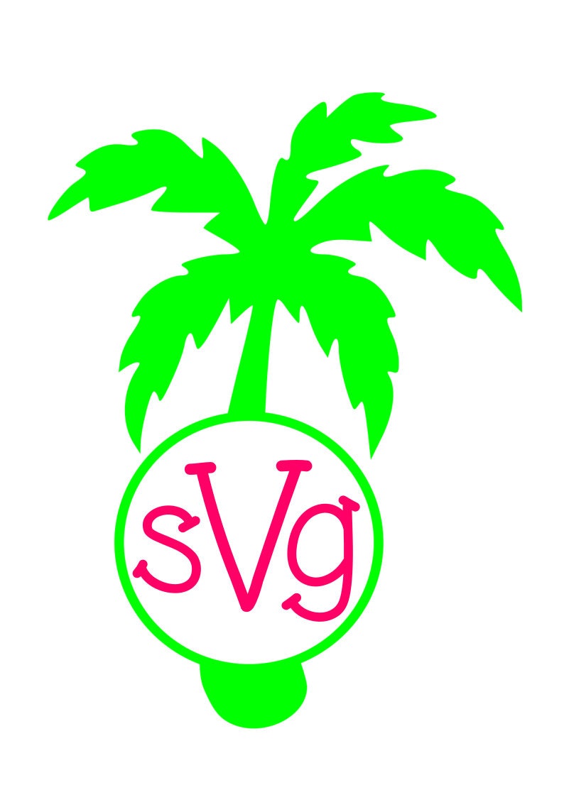 Download Palm Tree SVG Files Digital Download for Cricut/Silhouette ...