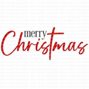 Frohe Weihnachten SVG / PNG, Weihnachtszeichen SVG, digitaler Download, Schnittdatei, Sublimation, Clipart