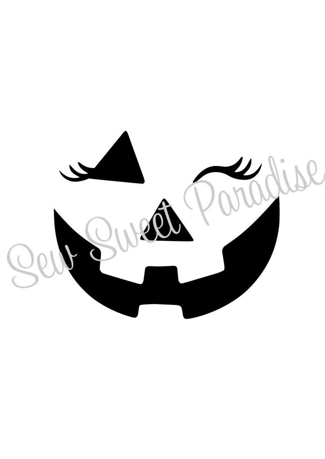 Jack-o-lantern Face Girl SVG Halloween SVG Pumpkin SVG | Etsy