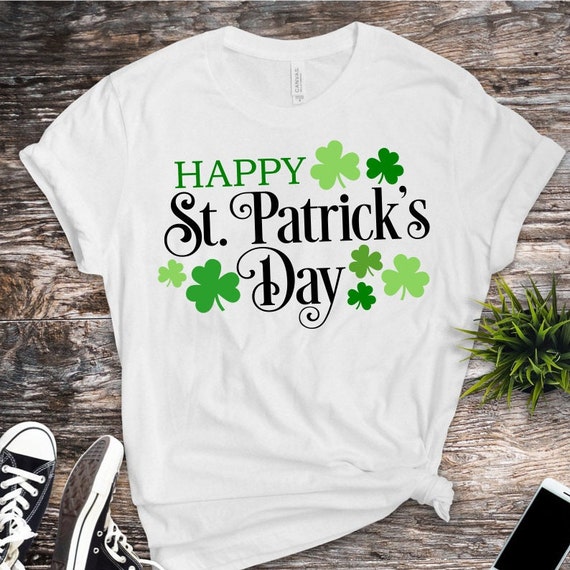 Feeling Lucky Today T-Shirt Design, Feeling Lucky Today SVG Cut File, St.  Patrick's Day SVG Bundle, St Patrick's Day Quotes, Gnome SVG, Rainbow svg,  Lucky SVG, St Patricks Day Rainbow, Shamrock,Cut File